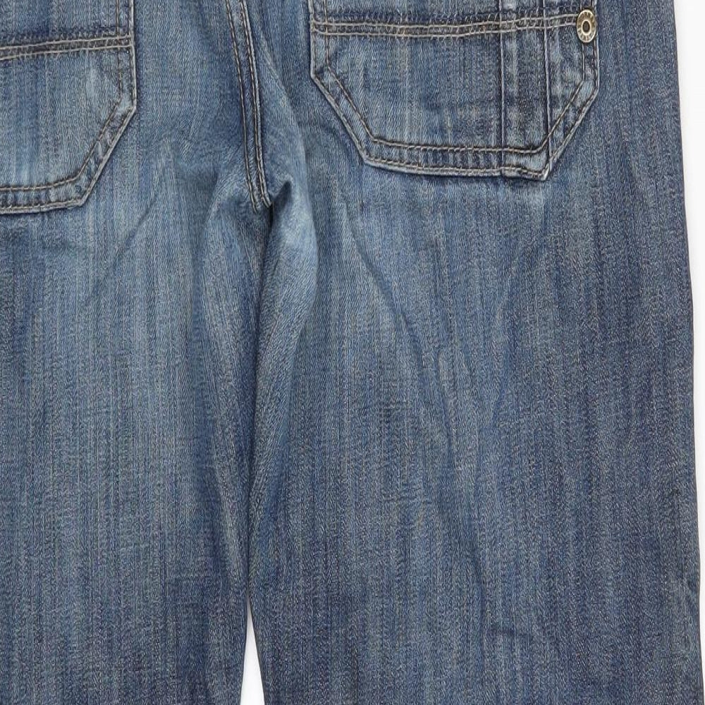 Urban Spirit Mens Blue  Denim Straight Jeans Size 34 in L30 in