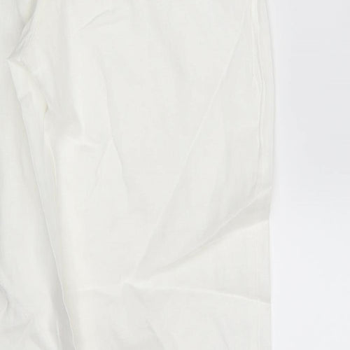 Principles Womens White   Bloomer Trousers Size 12 L31 in