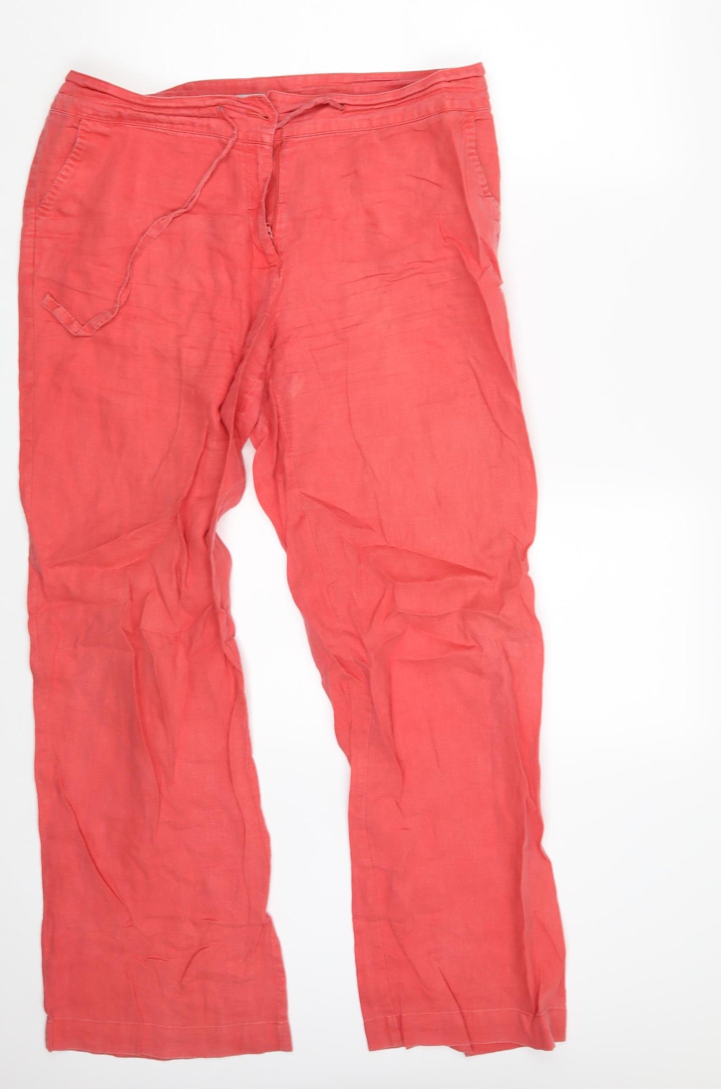 TU Womens Pink   Bloomer Trousers Size 14 L30 in