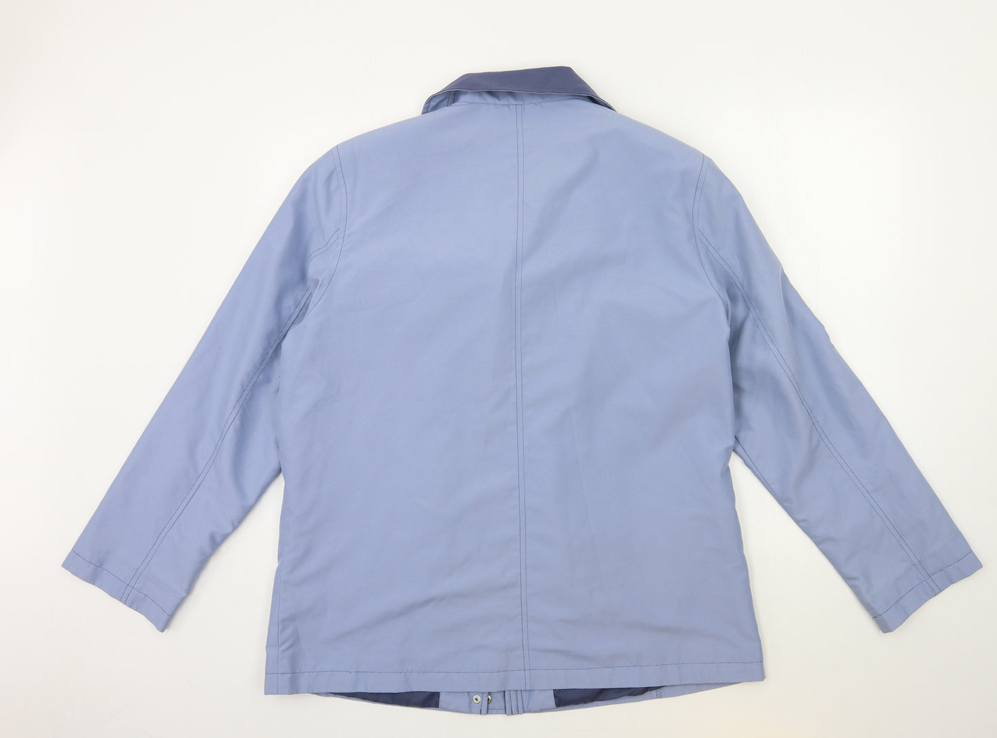 EWM Womens Blue   Varsity Jacket Coat Size 16