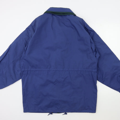 pure style Mens Blue   Overcoat Coat Size M