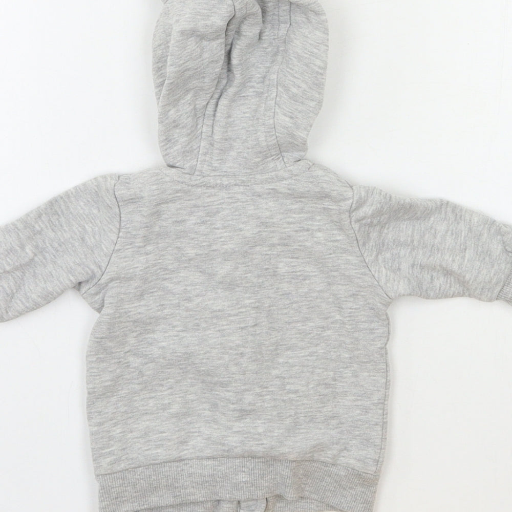 George Baby Grey   Full Zip Jumper Size 0-3 Months