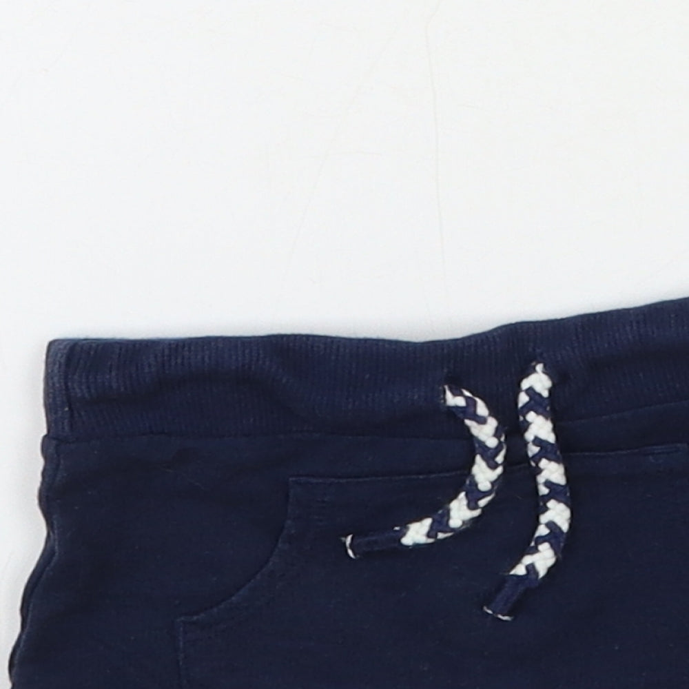 F&F Baby Blue   Cropped Trousers Size 6-9 Months
