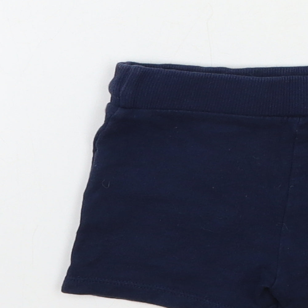 F&F Baby Blue   Cropped Trousers Size 6-9 Months