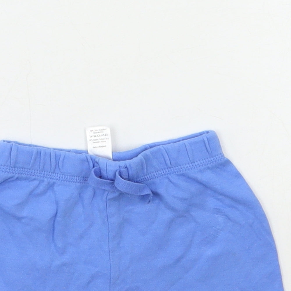 George Baby Blue   Cropped Trousers Size 6-9 Months