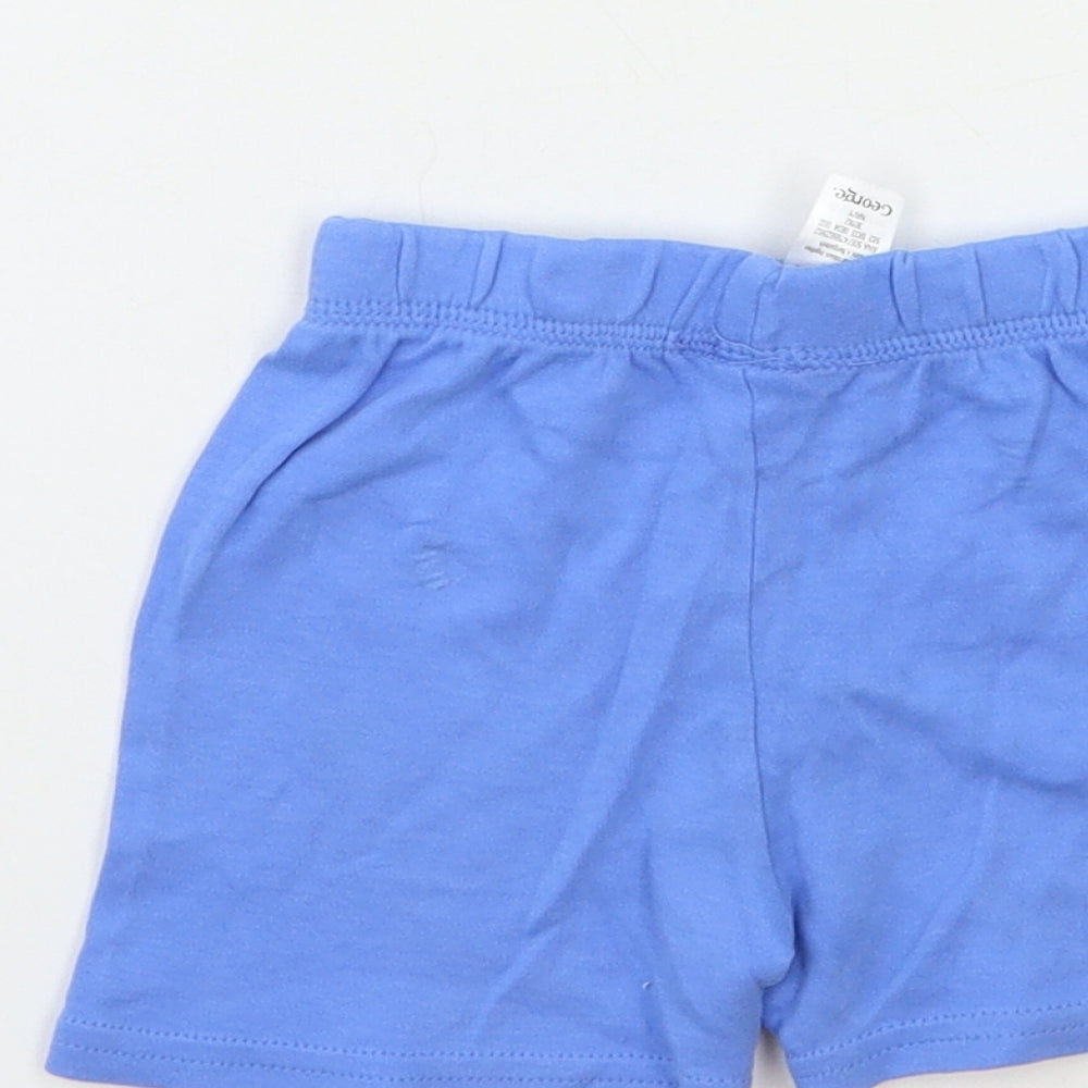 George Baby Blue   Cropped Trousers Size 6-9 Months