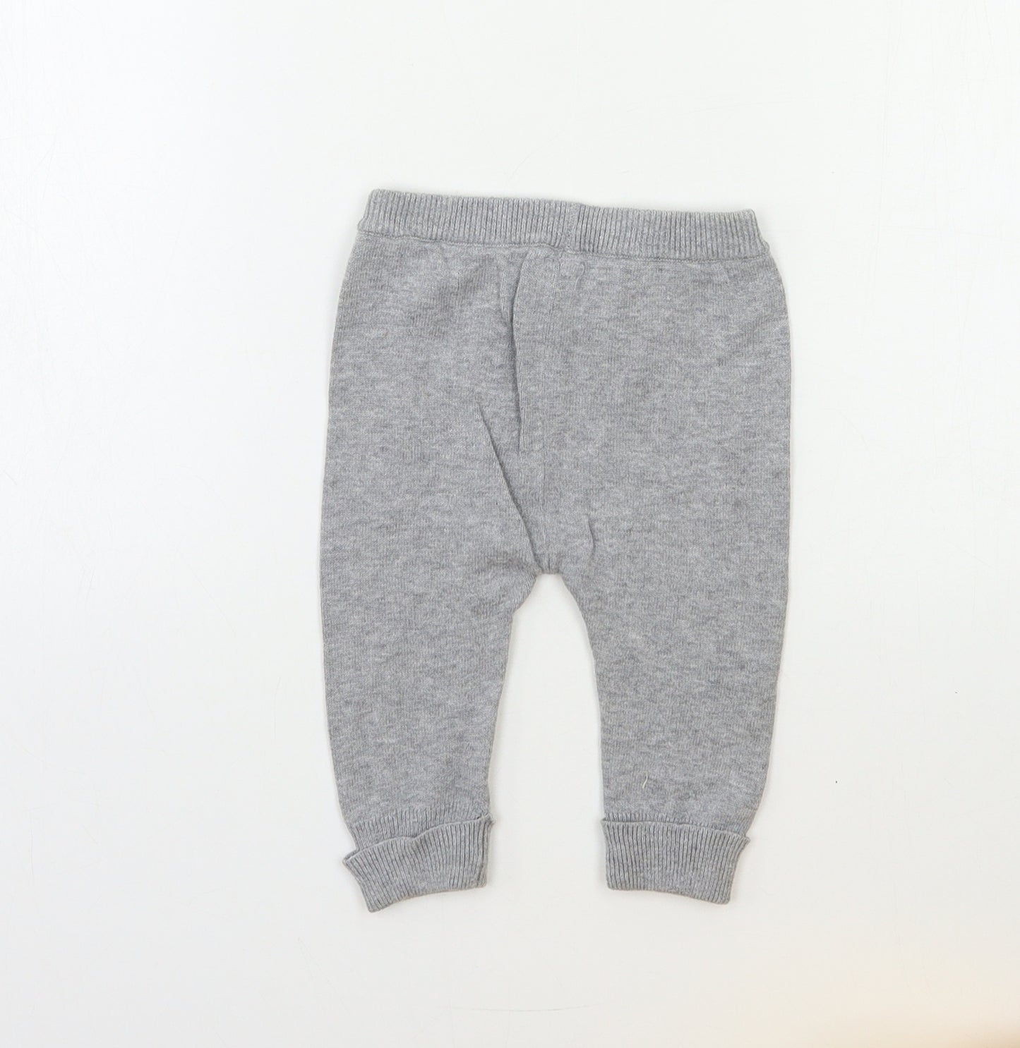 Matalan Baby Grey  Knit Sweatpants Trousers Size 3-6 Months