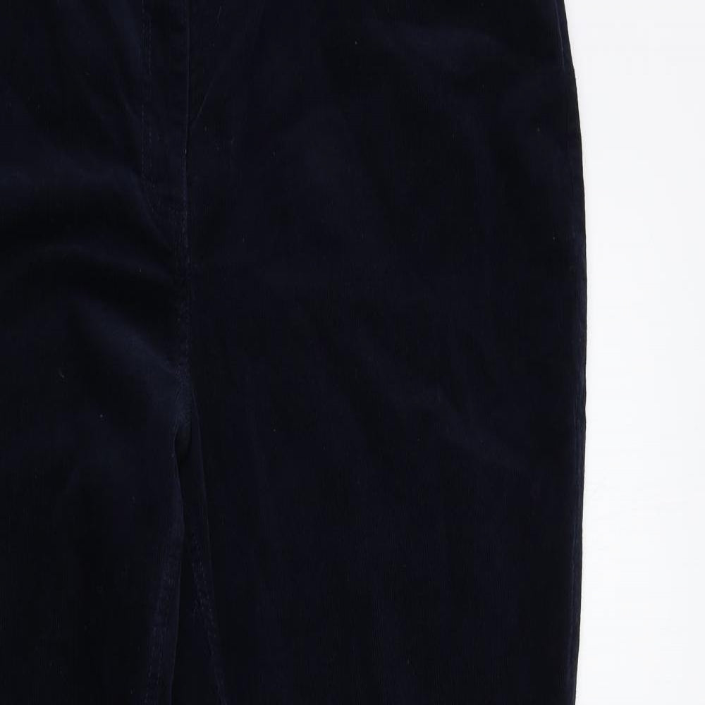 ISLE Womens Blue  Corduroy Trousers  Size 20 L30 in