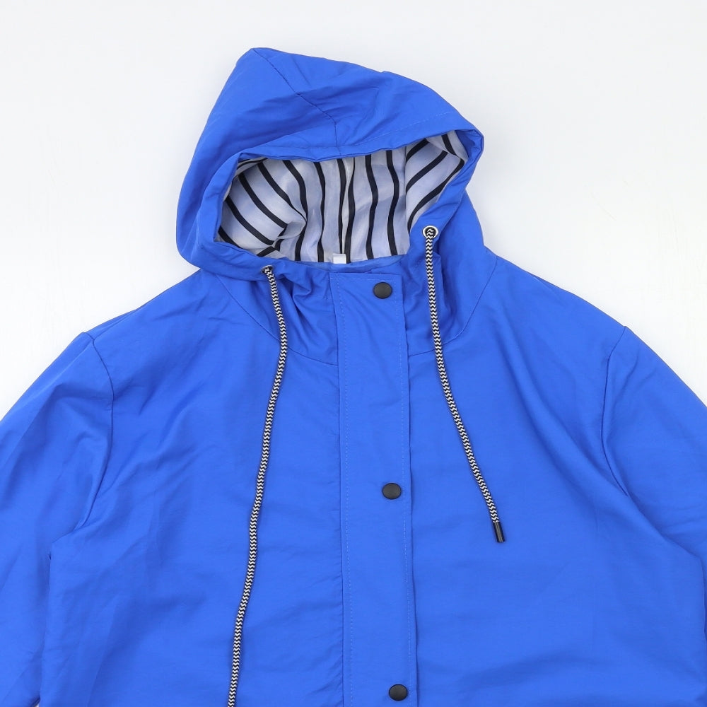 Preworn Womens Blue   Overcoat Coat Size 2XL