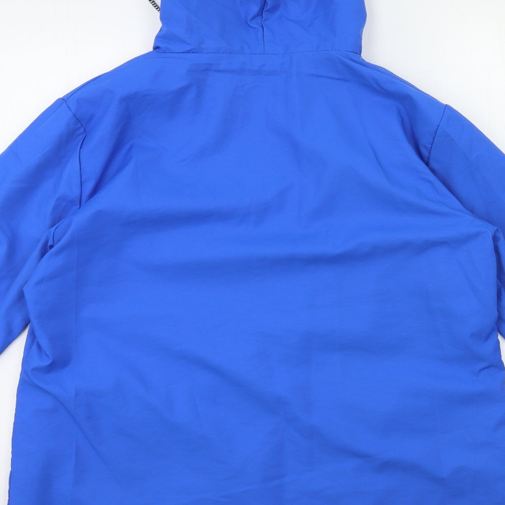 Preworn Womens Blue   Overcoat Coat Size 2XL