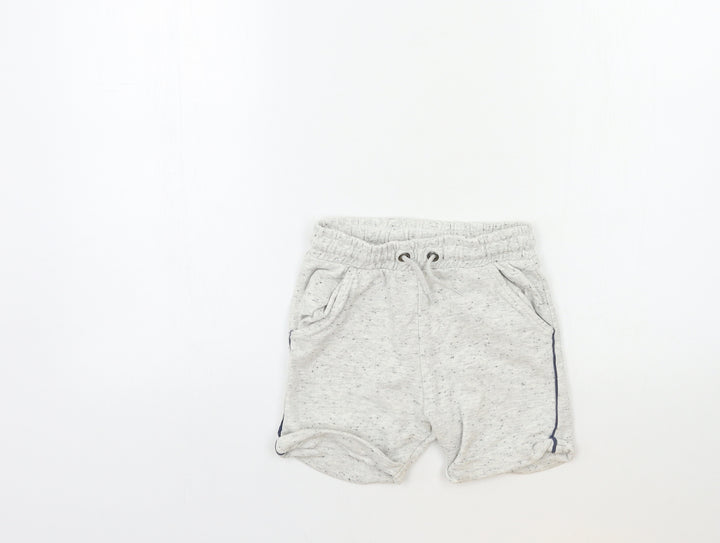 TU Boys Grey   Sweat Shorts Size 4-5 Years