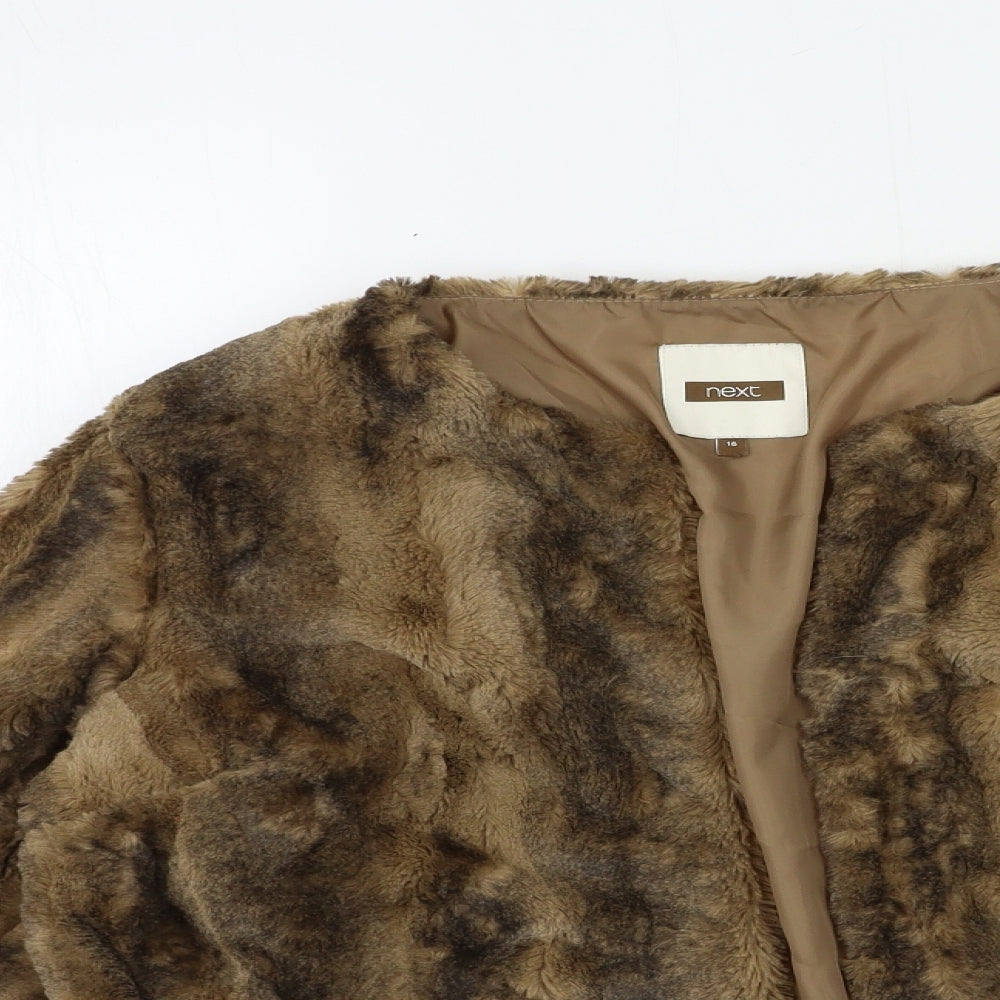 NEXT Womens Brown   Jacket  Size 16