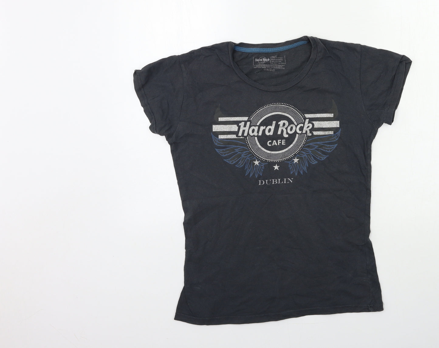 Hard Rock Womens Grey   Basic T-Shirt Size M