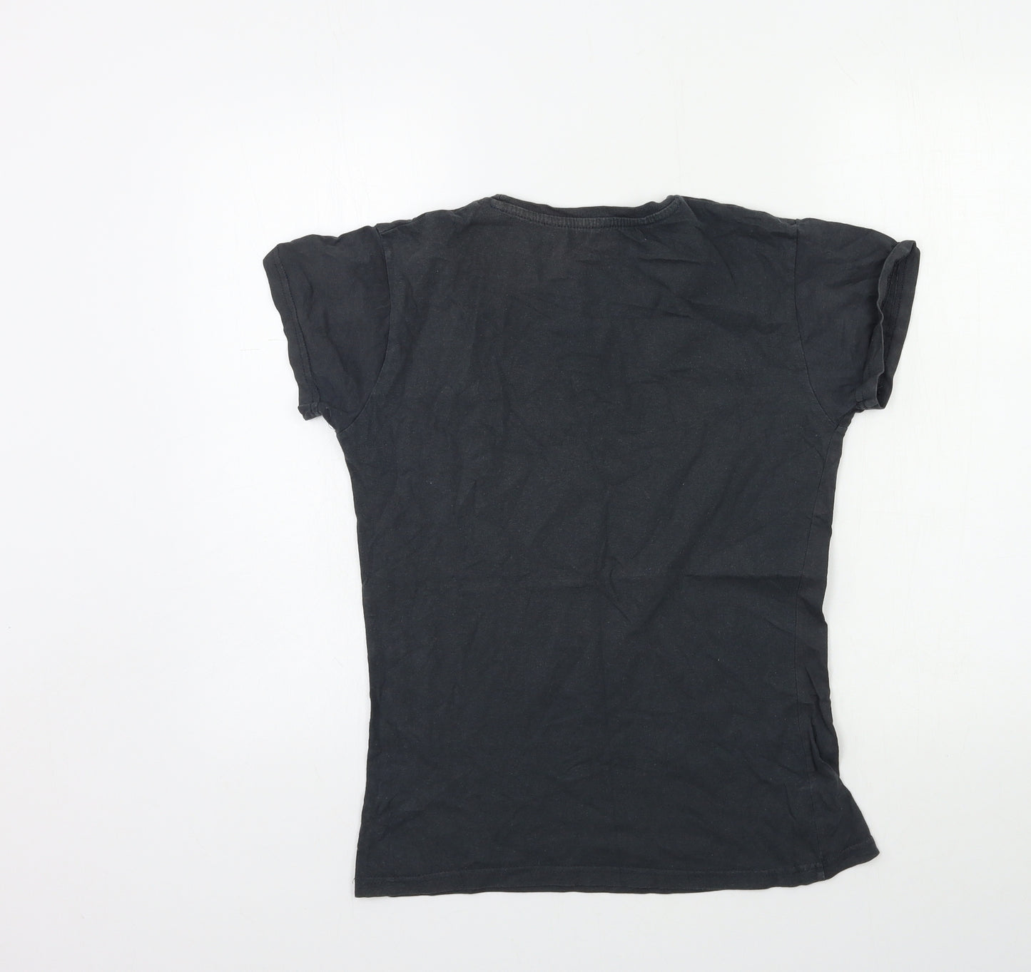 Hard Rock Womens Grey   Basic T-Shirt Size M