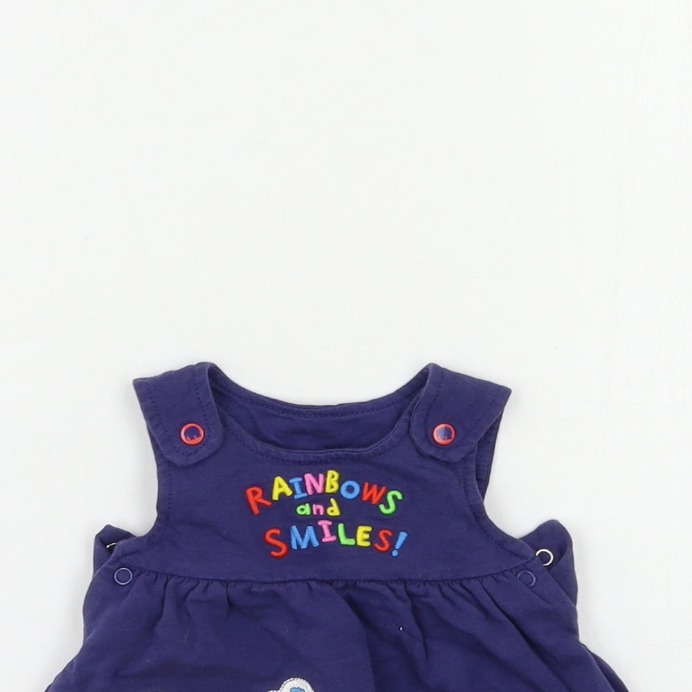 TU Baby Blue   Fit & Flare  Size 0-3 Months