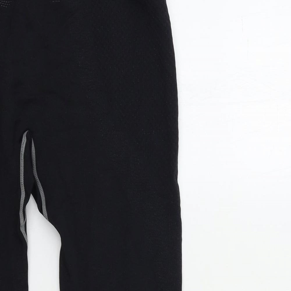 inc Mens Black   Compression Leggings Size XL L26 in
