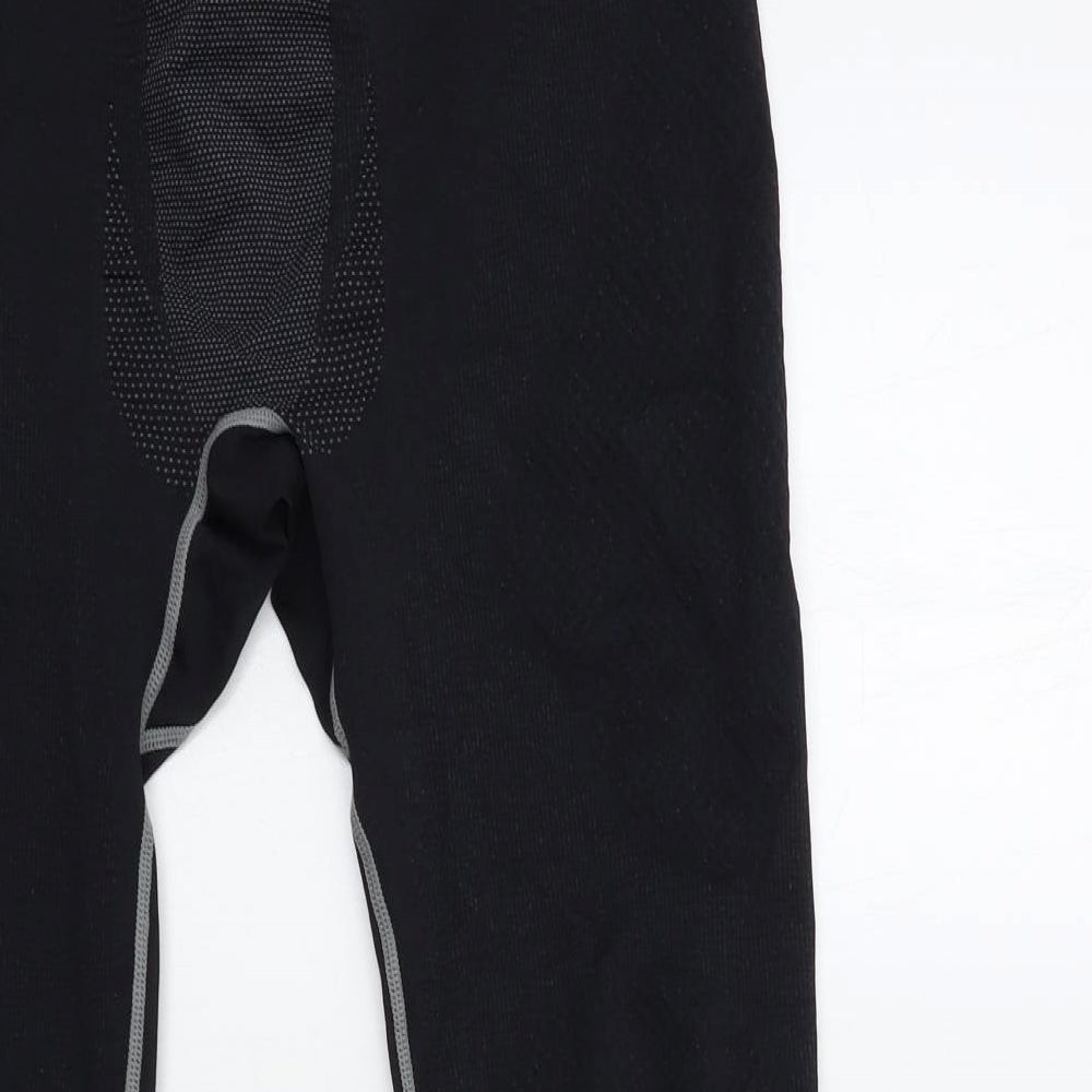 inc Mens Black   Compression Leggings Size XL L26 in