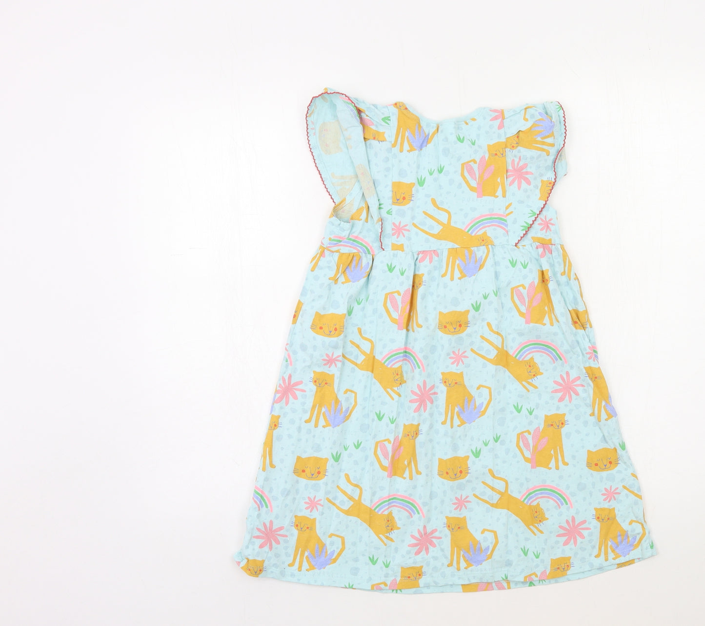 NEXT Girls Blue   A-Line  Size 6-7 Years