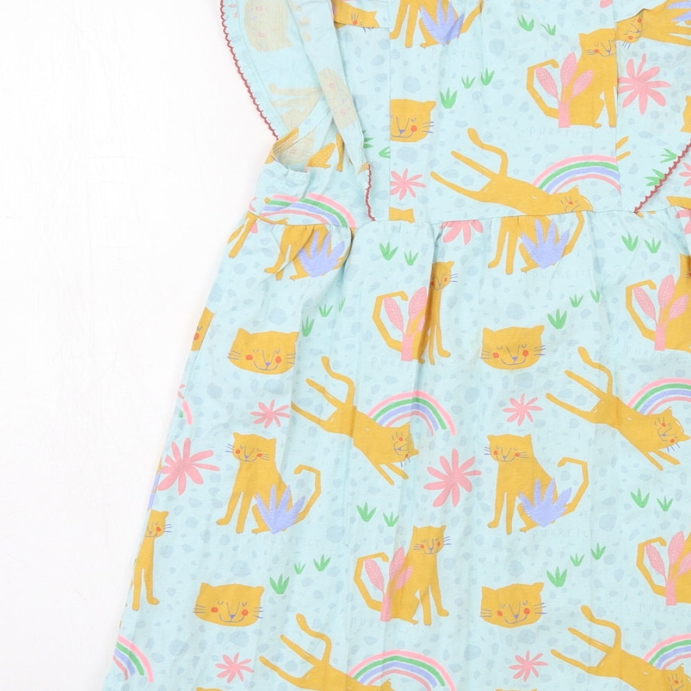 NEXT Girls Blue   A-Line  Size 6-7 Years