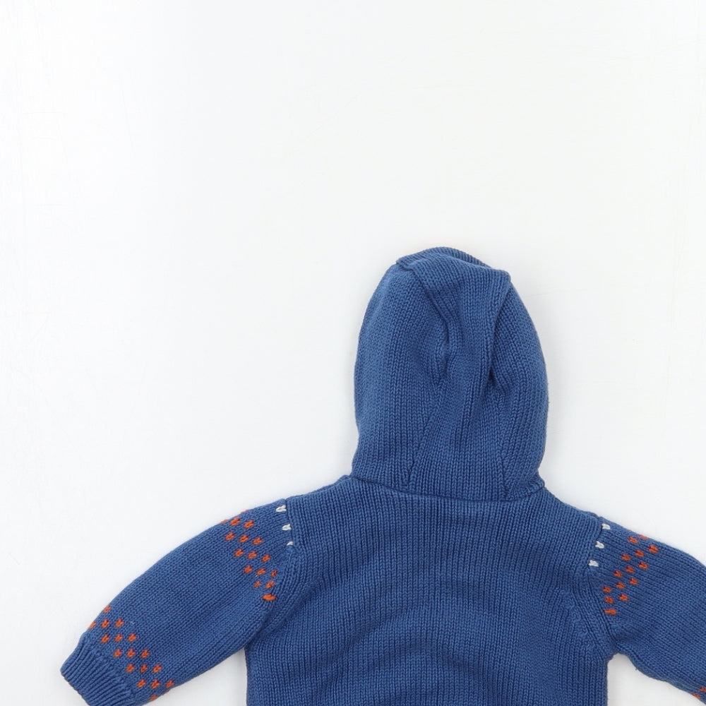 Marks and Spencer Baby Blue   Cardigan Jumper Size 0-3 Months