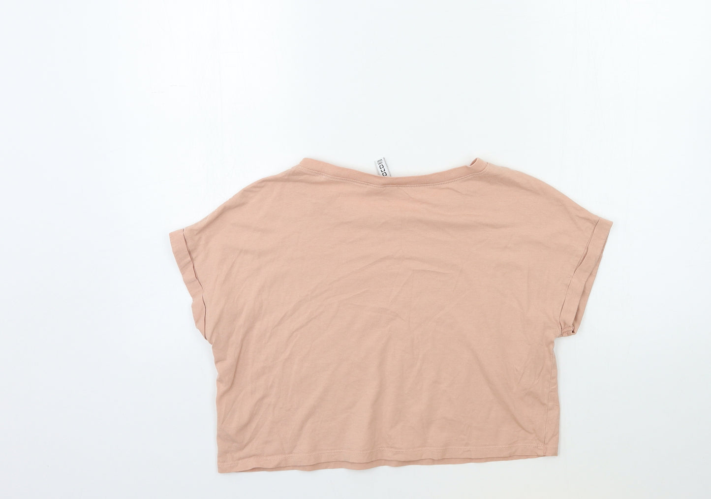 H&M Womens Pink   Basic T-Shirt Size S