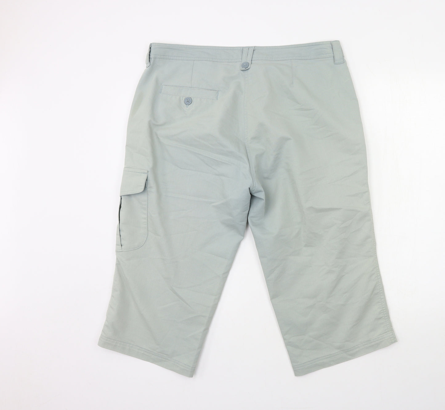 Hawkshead Womens Grey   Cargo Trousers Size 16 L20 in