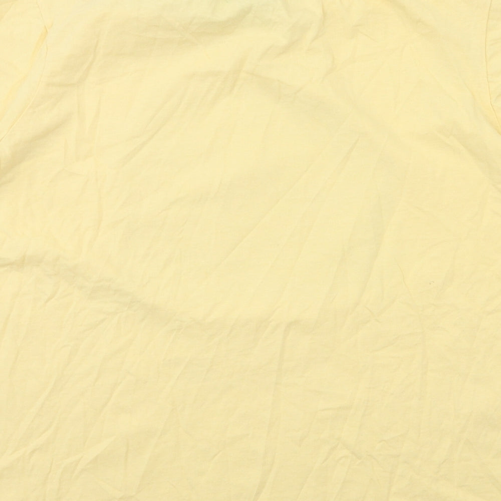 Daisy Street Womens Yellow   Basic T-Shirt Size 20  - Dolphin