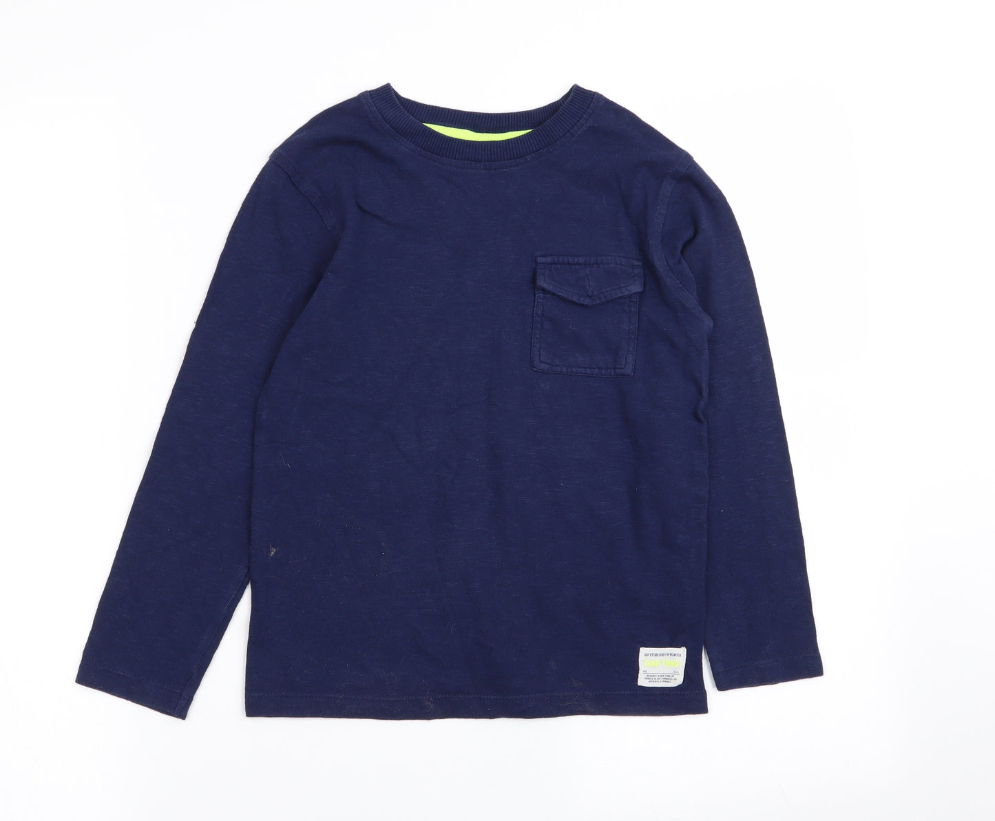 Gap Boys Blue   Basic T-Shirt Size 6-7 Years