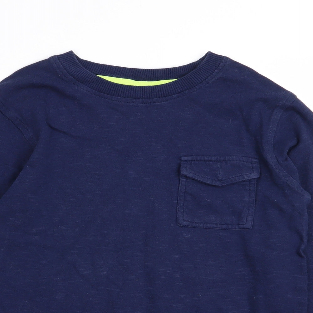 Gap Boys Blue   Basic T-Shirt Size 6-7 Years