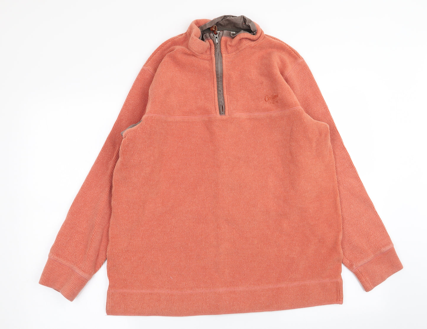 Cotton Traders Mens Orange   Pullover Jumper Size M