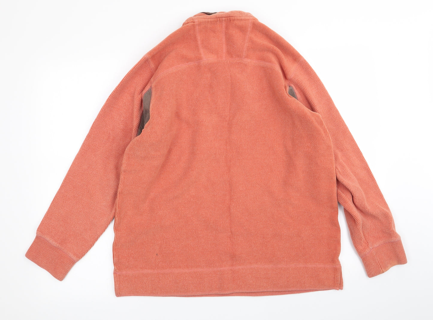 Cotton Traders Mens Orange   Pullover Jumper Size M