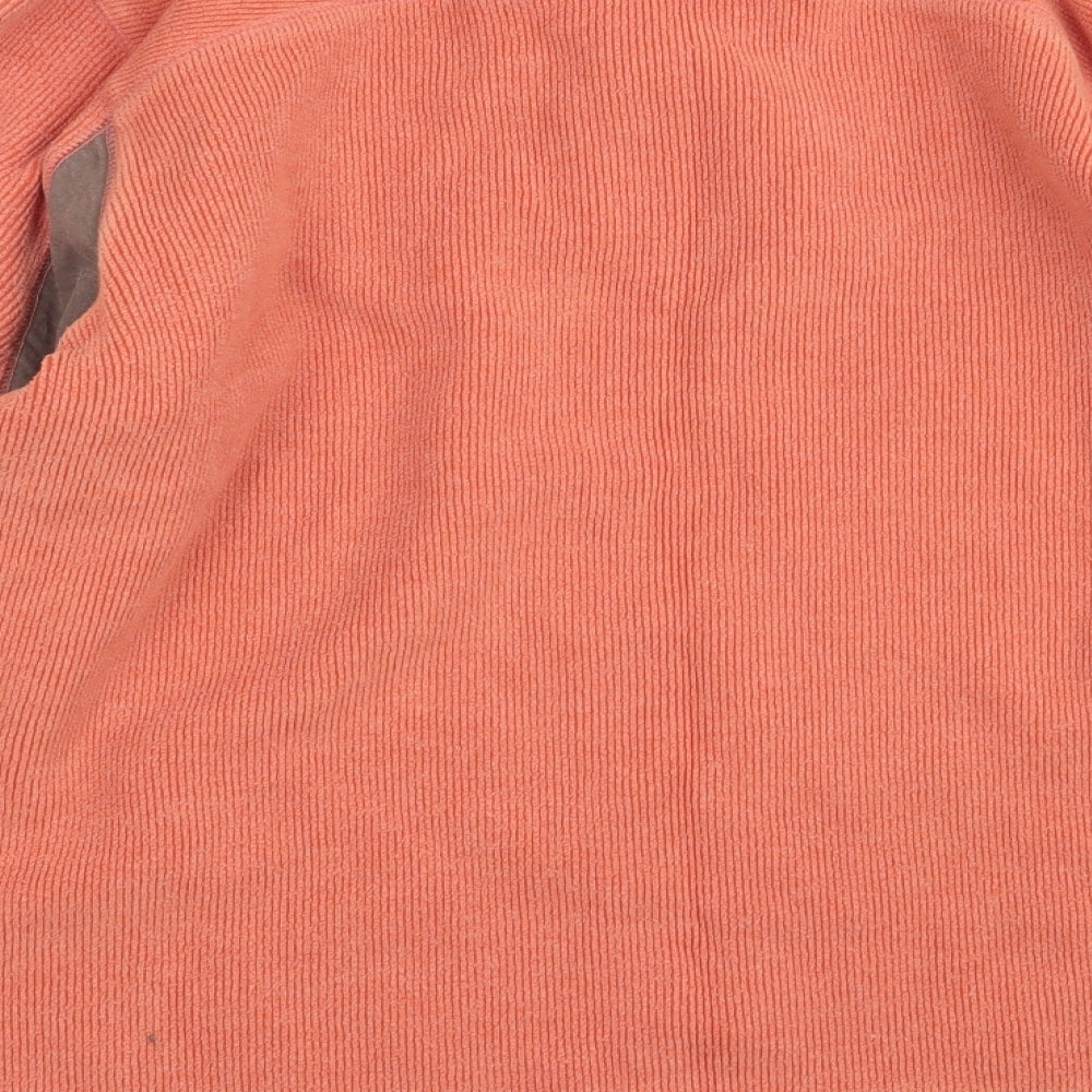 Cotton Traders Mens Orange   Pullover Jumper Size M