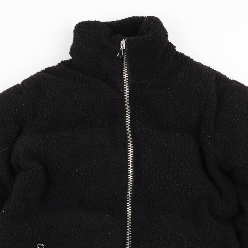 ASOS Womens Black   Jacket Coat Size XS  - 2xs