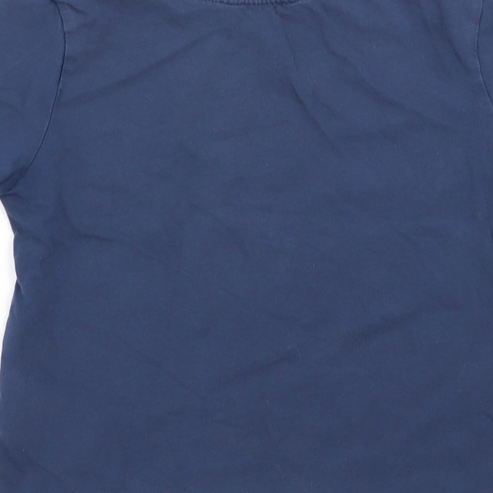 H&M Girls Blue   Basic T-Shirt Size 5-6 Years