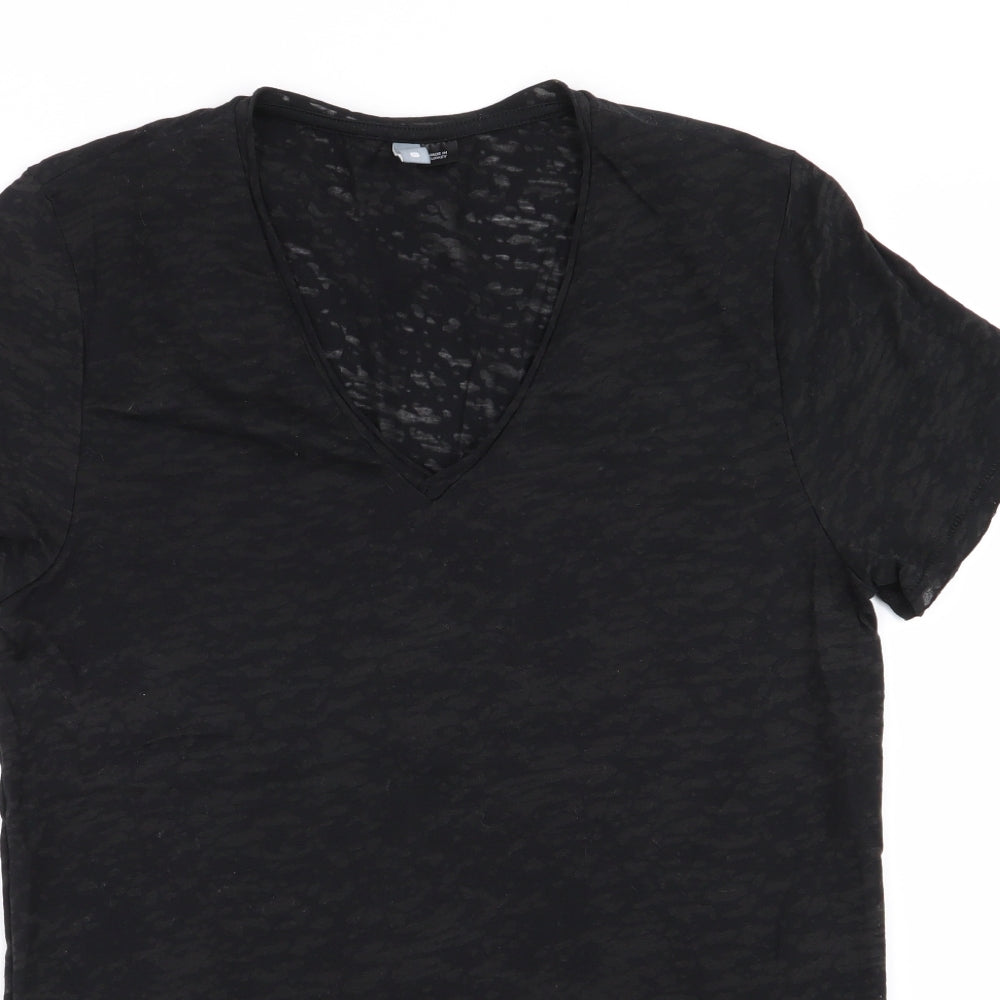 Divided by H&M Womens Black   Basic T-Shirt Size S