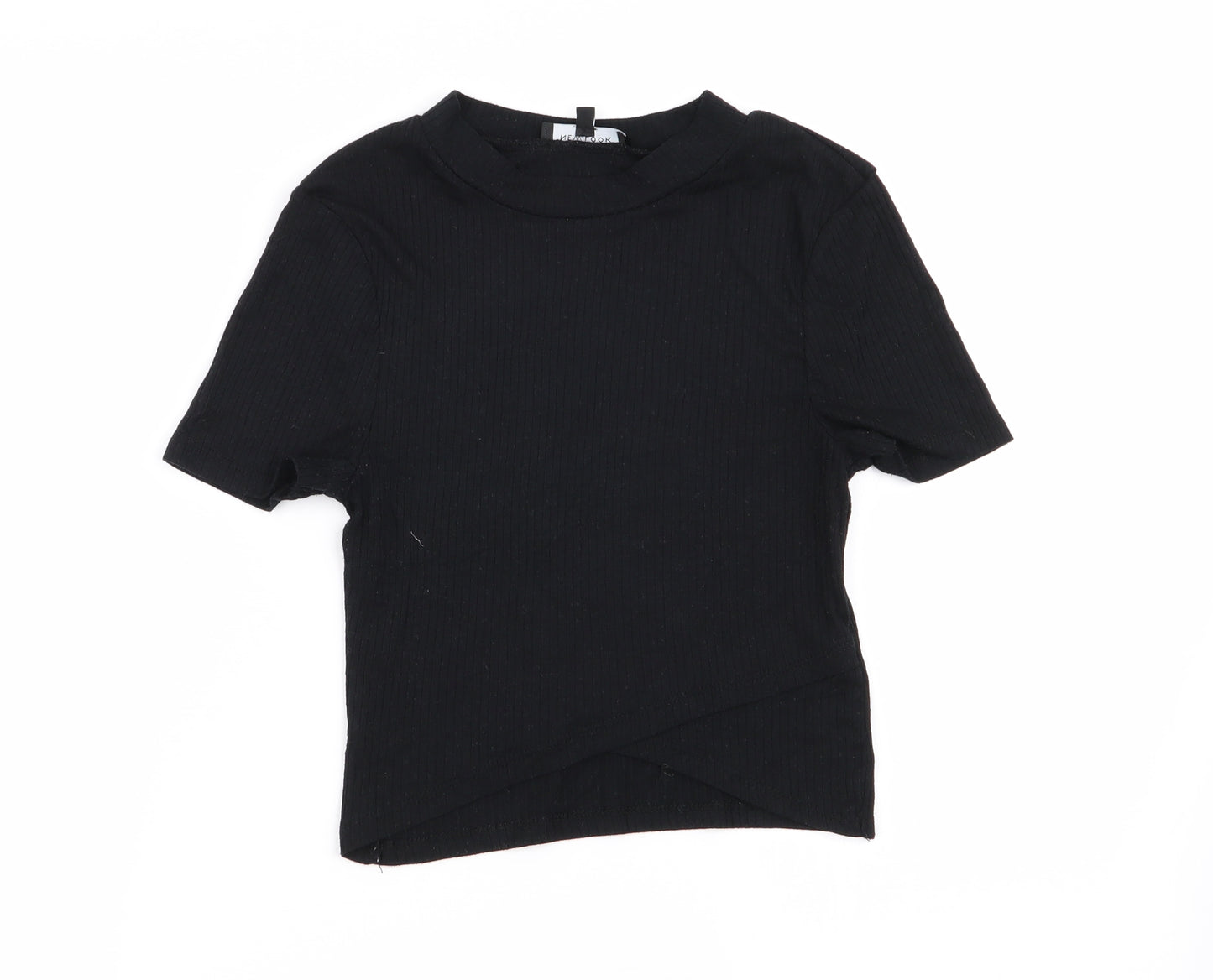New Look Womens Black   Basic T-Shirt Size 10