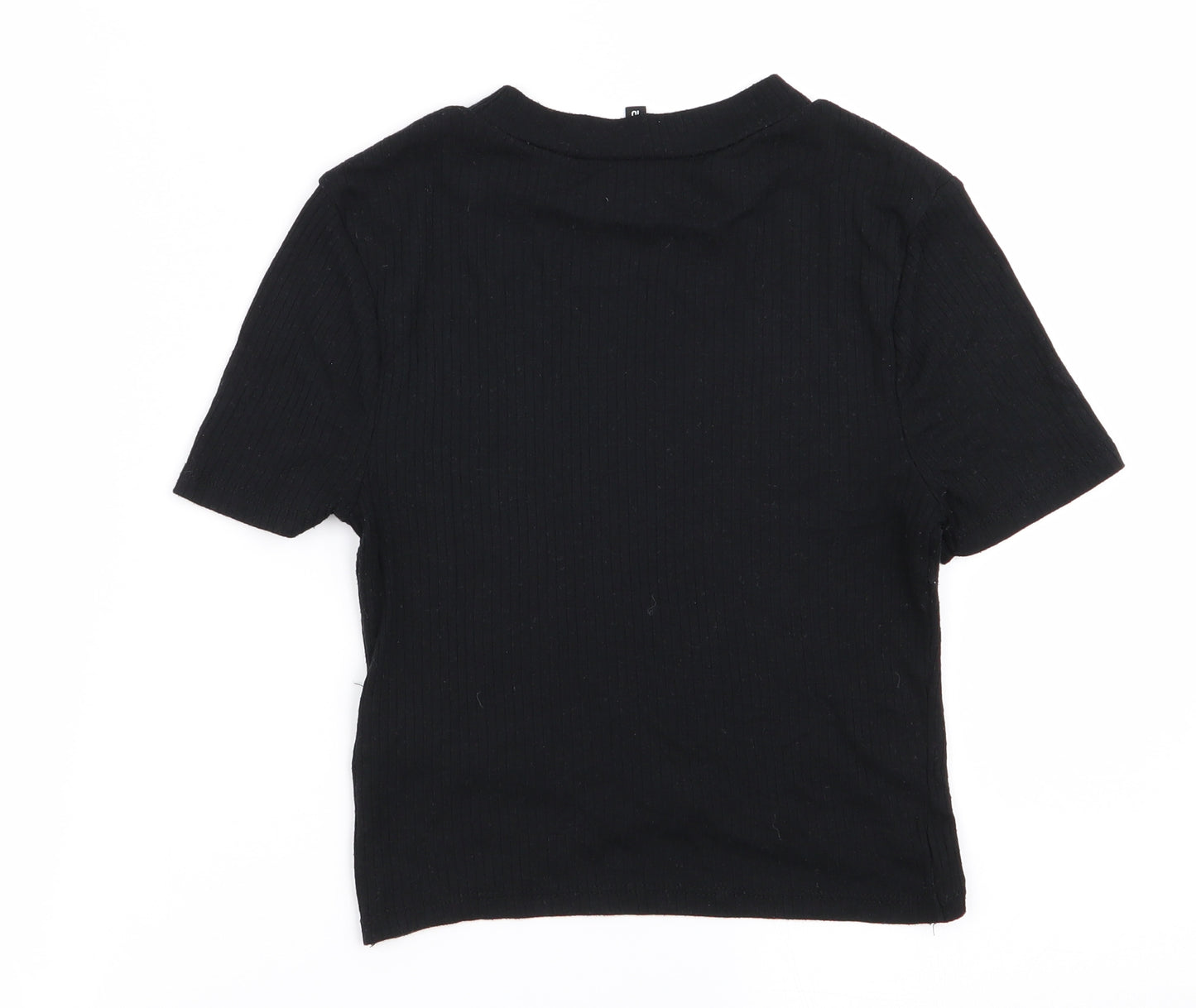 New Look Womens Black   Basic T-Shirt Size 10