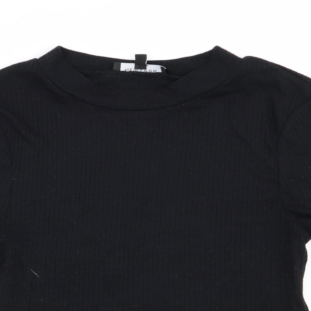 New Look Womens Black   Basic T-Shirt Size 10
