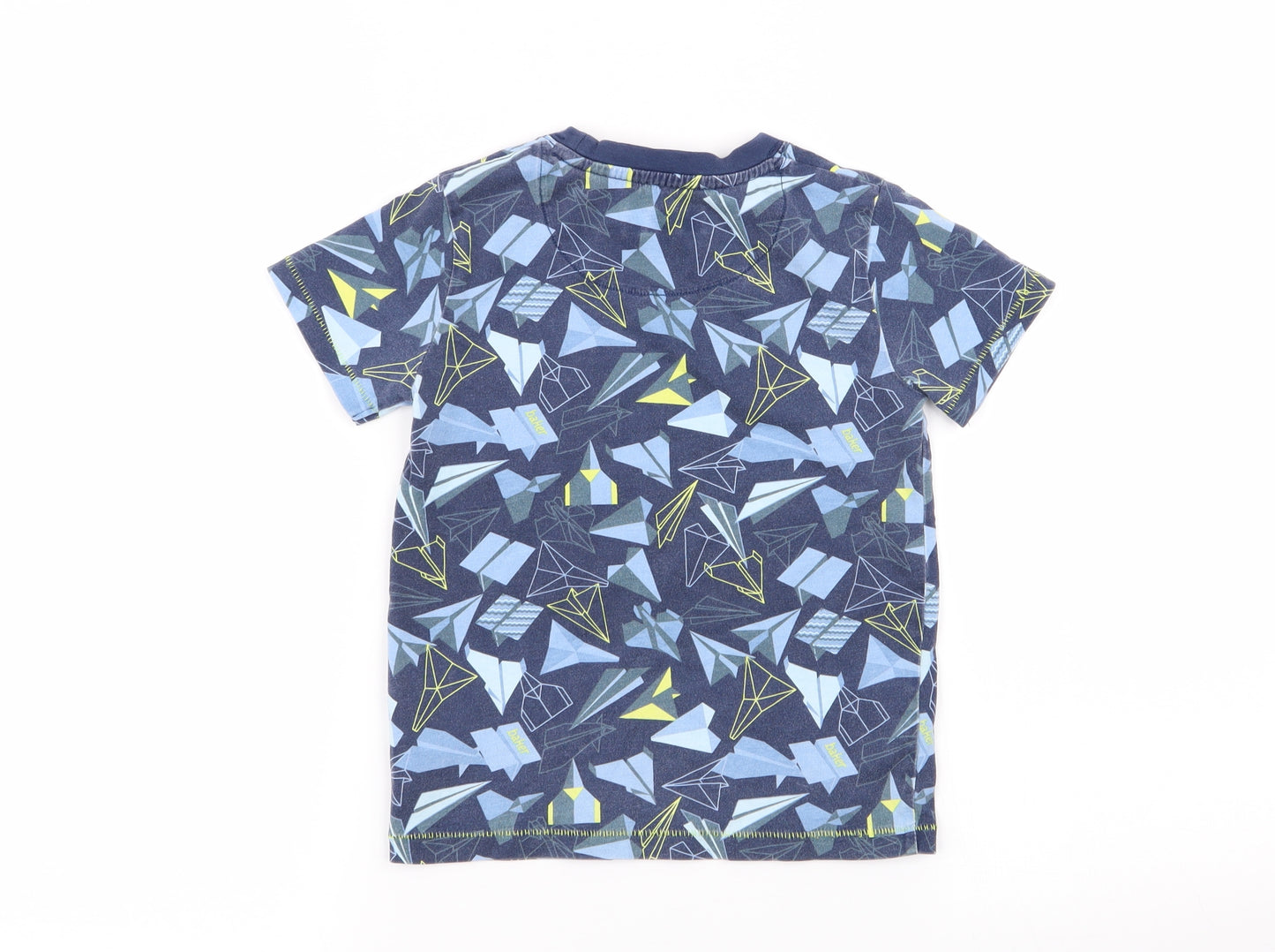 Ted Baker Boys Multicoloured Geometric  Basic T-Shirt Size 4-5 Years