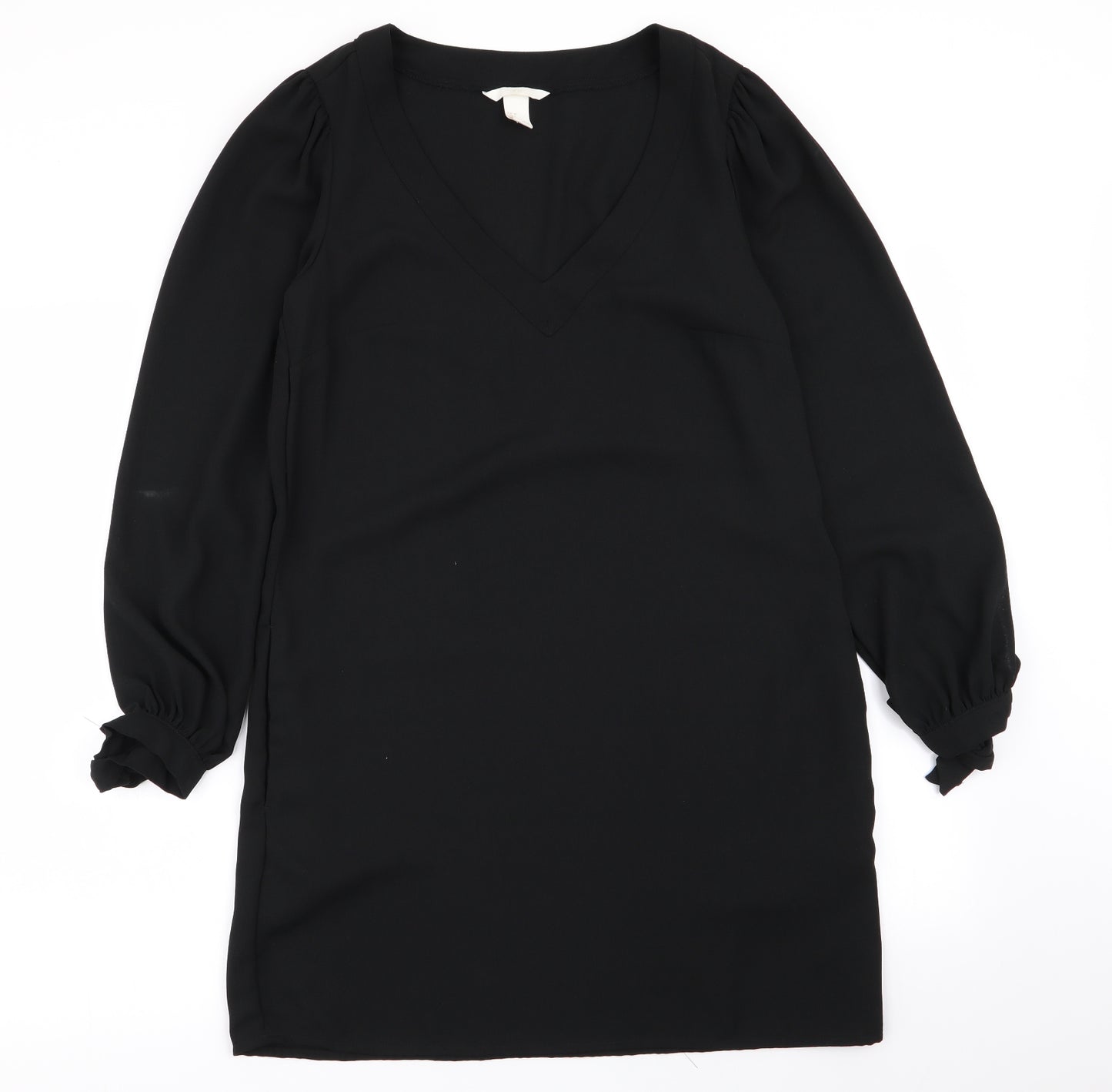 H&M Womens Black   A-Line  Size 8