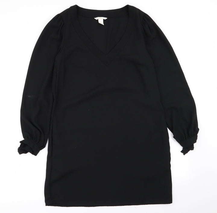 H&M Womens Black   A-Line  Size 8