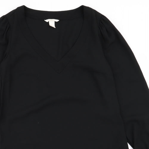 H&M Womens Black   A-Line  Size 8