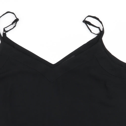 Asda George Womens Black   Basic Tank Size 18