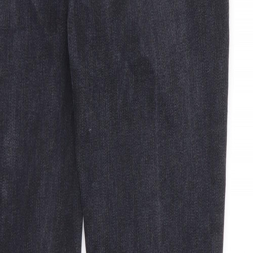 New Look Womens Grey   Skinny Jeans Size 6 L28 in - RIPPED JEANS