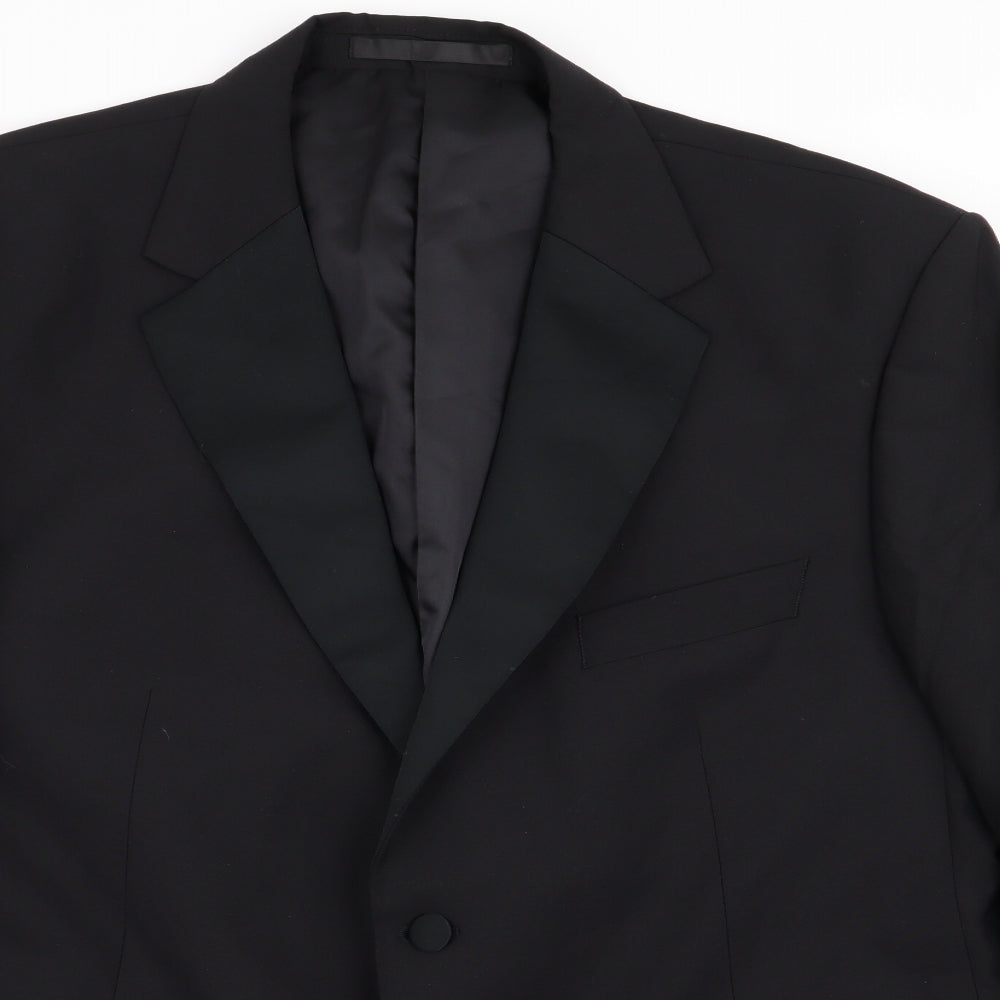 M&S Mens Black   Jacket Blazer Size S