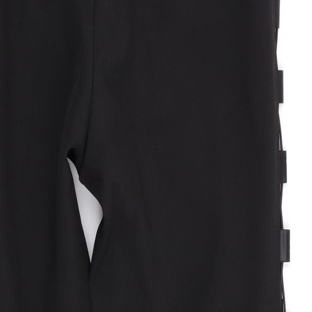 PLT Womens Black   Trousers  Size 10 L30 in