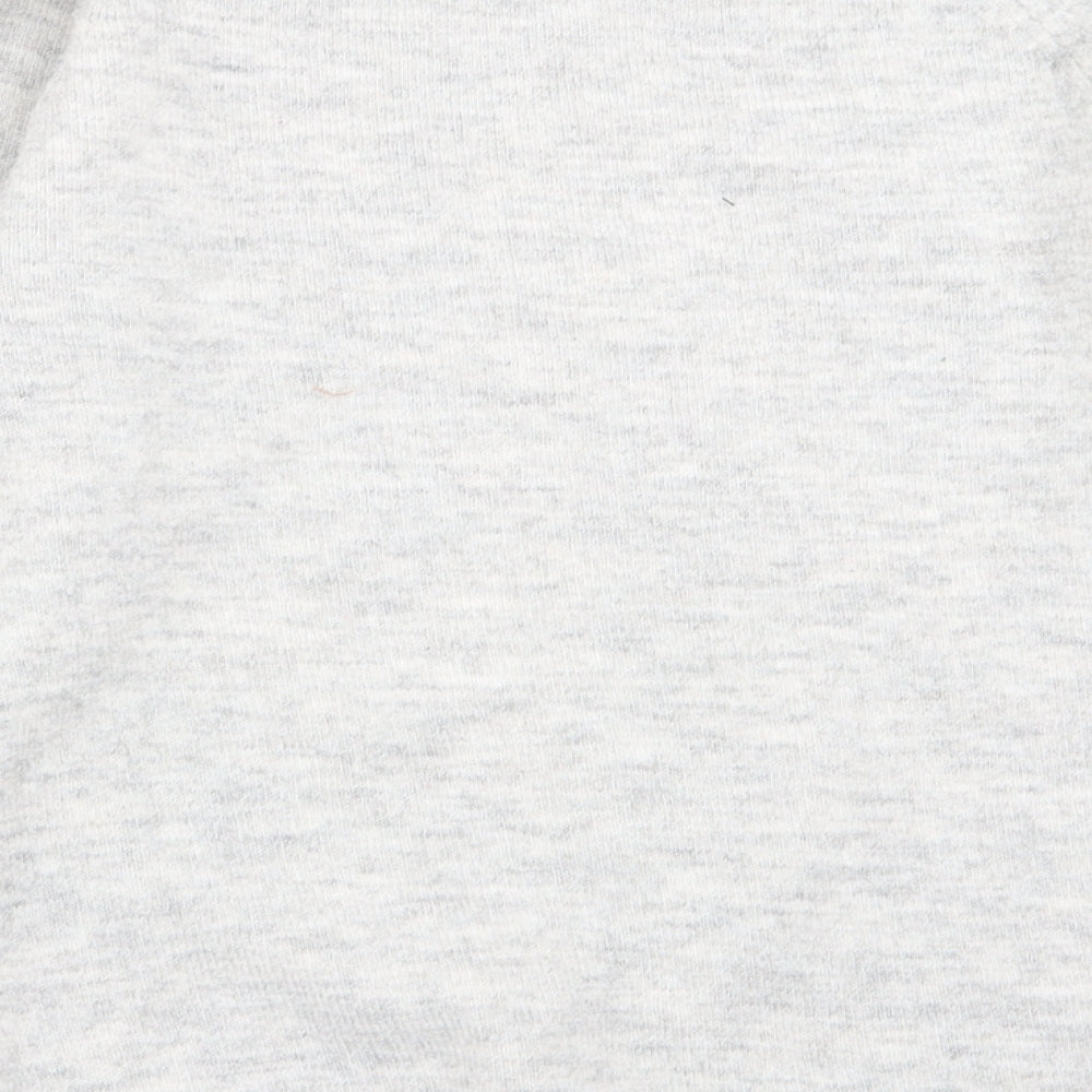 TU Girls Grey Animal Print  Pullover Jumper Size 9 Years