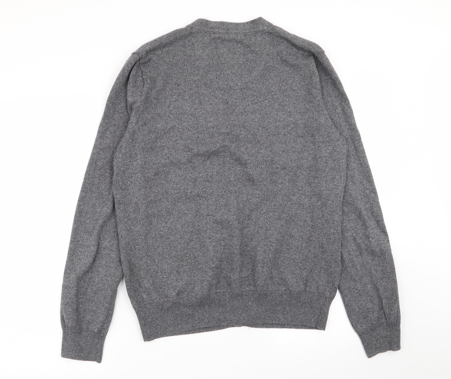 Debenhams Mens Grey   Cardigan Jumper Size M