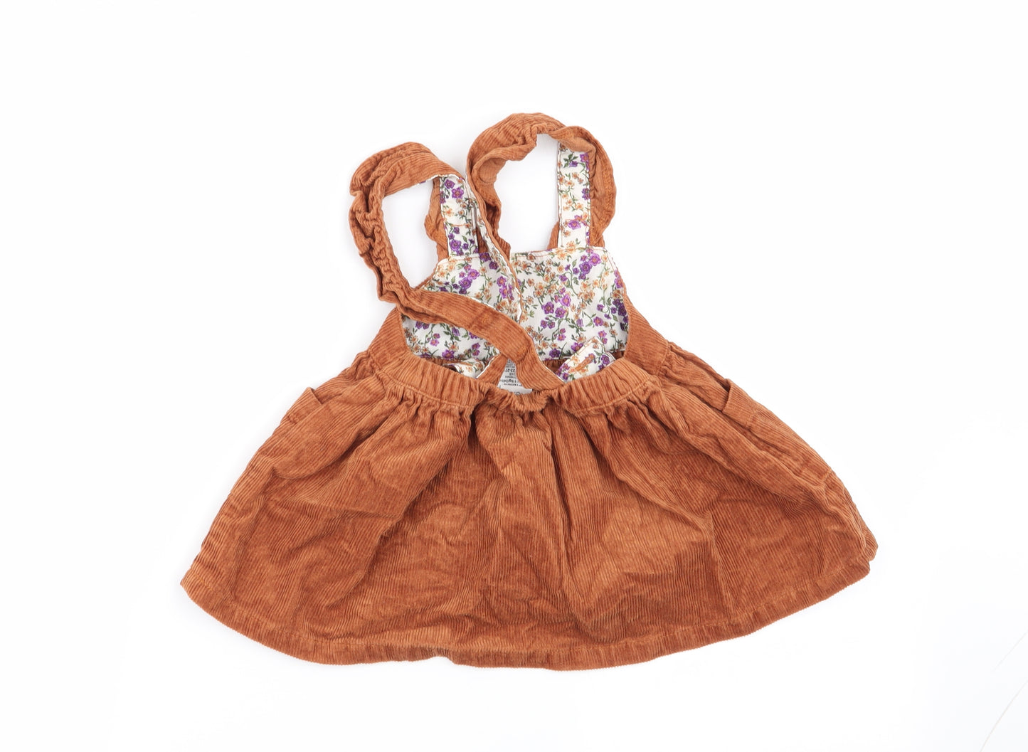 NEXT Girls Brown   Fit & Flare  Size 9-12 Months