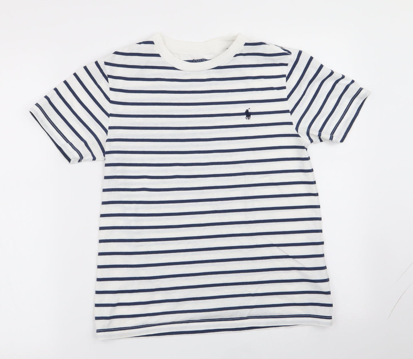 Polo Ralph Lauren Boys Multicoloured Striped  Basic T-Shirt Size 10 Years